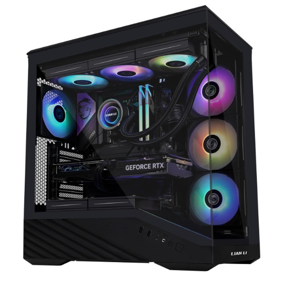 Lian-Li V100 RGB turnkassi, svartur - image 12 [4d0d1242fa]
