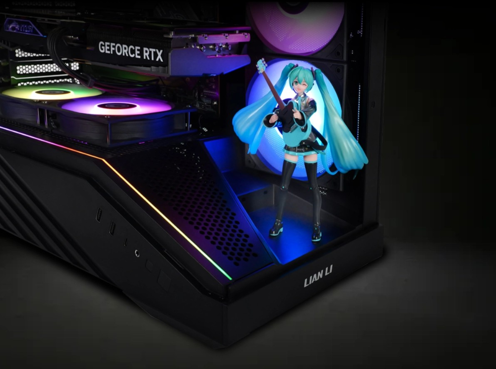 Lian-Li V100 RGB turnkassi, svartur - image 17 [ed2d76b5ff]