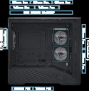 Lian-Li V150 Infinity RGB turnkassi, svartur - image 5 [772b6f70aa]