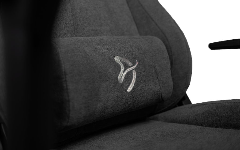 Arozzi Vernazza Soft Fabric leikjastóll, dökk grár - image 3 [cc97024396]