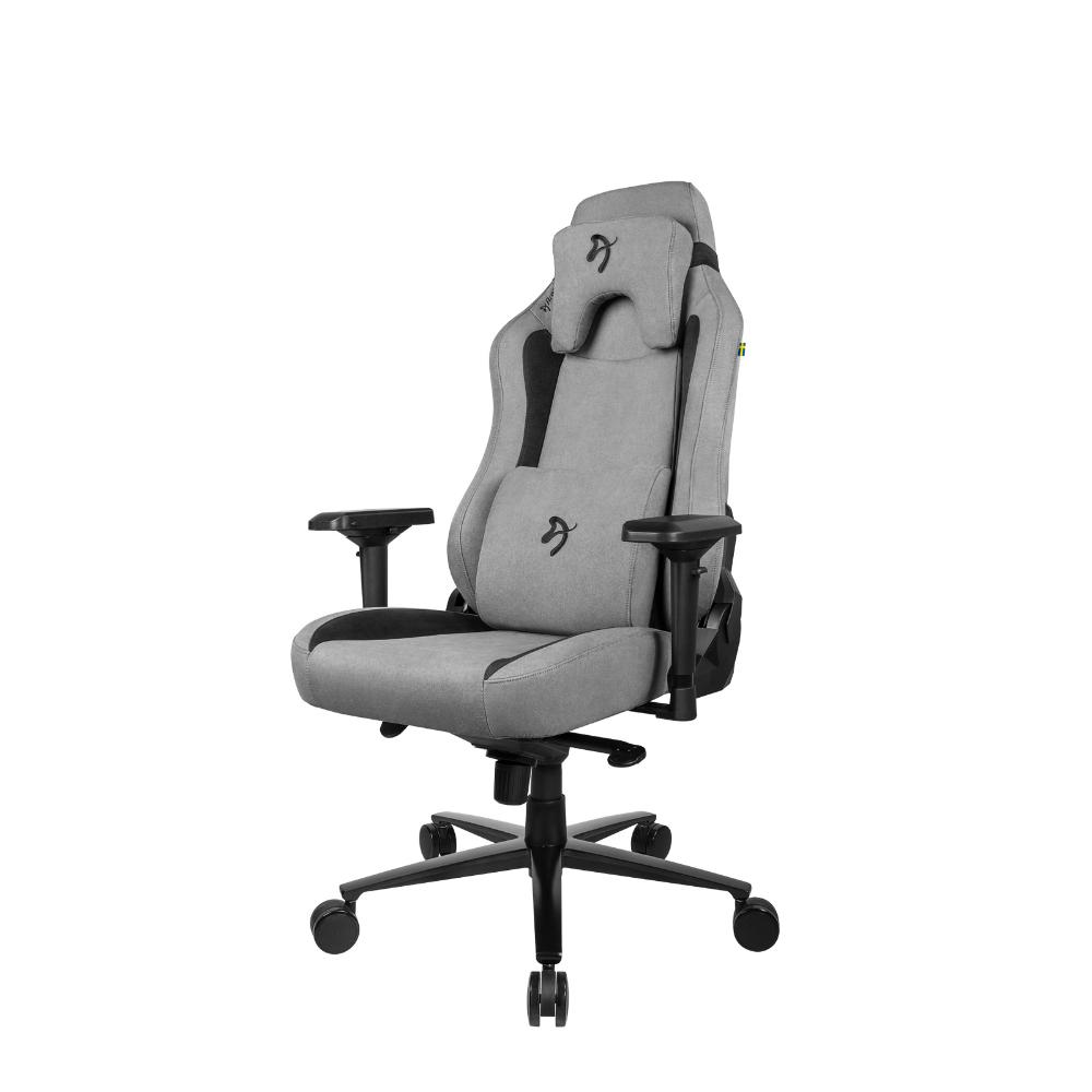 Arozzi Vernazza Supersoft Fabric leikjastóll, dökk grár - image 2 [f31f5ca8e8]