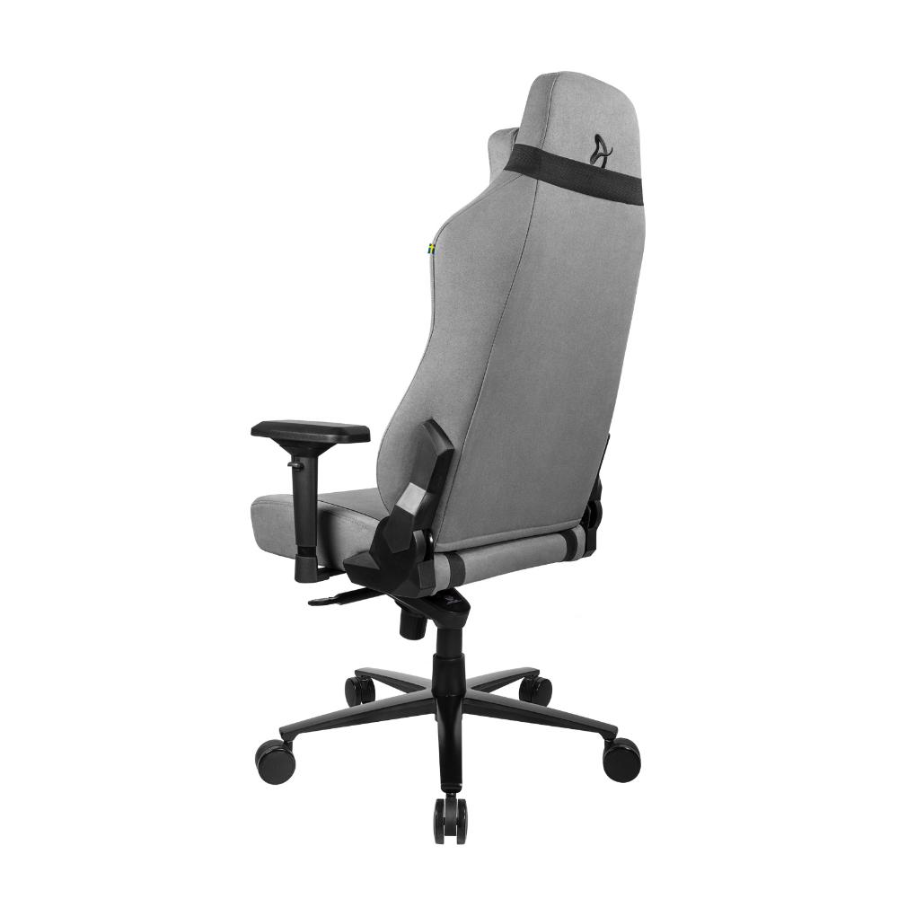 Arozzi Vernazza Supersoft Fabric leikjastóll, dökk grár - image 4 [ae90097165]