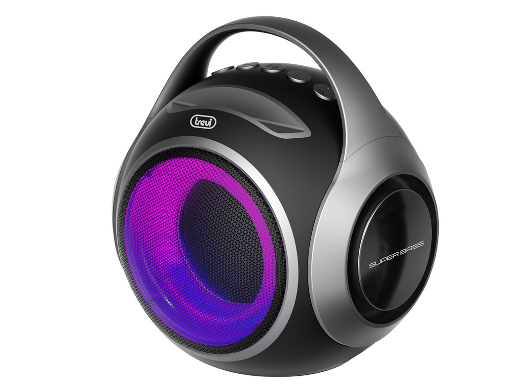Trevi XR8A202 XR Jump RGB ferðahátalari með Bluetooth, svartur - image 3 [bbe66eb52b]