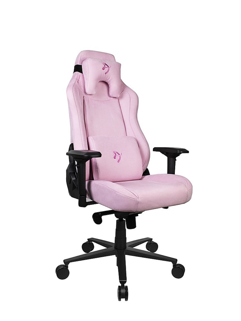 Arozzi Vernazza Supersoft Fabric leikjastóll, bleikur - image 8 [2ce0d56f8b]