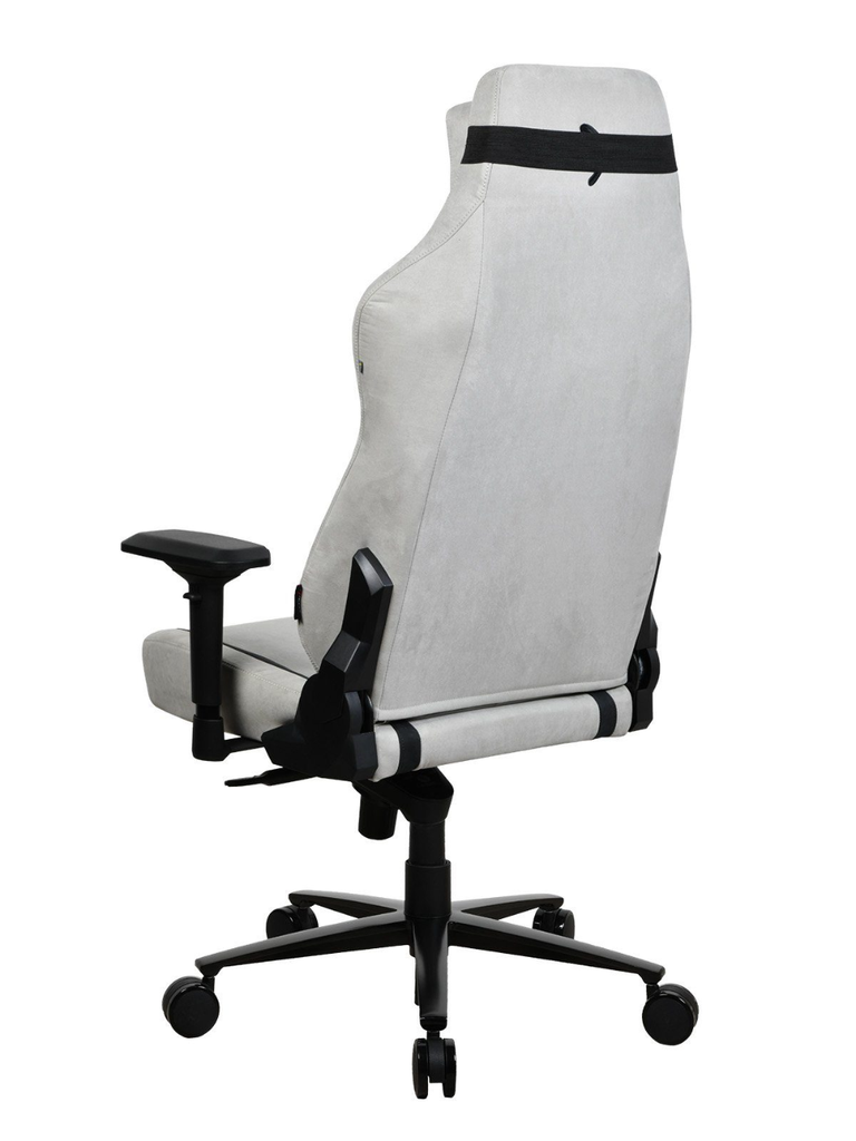 Arozzi Vernazza XL Supersoft Fabric leikjastóll, ljós grár - image 4 [da7577a10e]