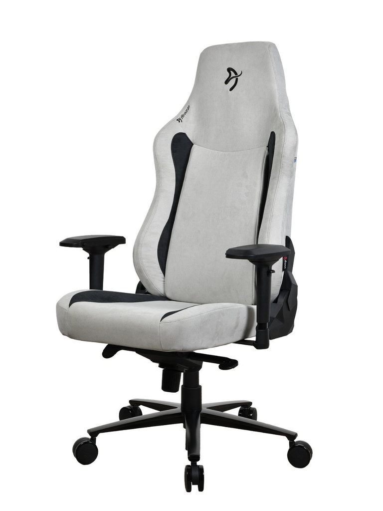 Arozzi Vernazza XL Supersoft Fabric leikjastóll, ljós grár - image 6 [58b6f7f9e0]