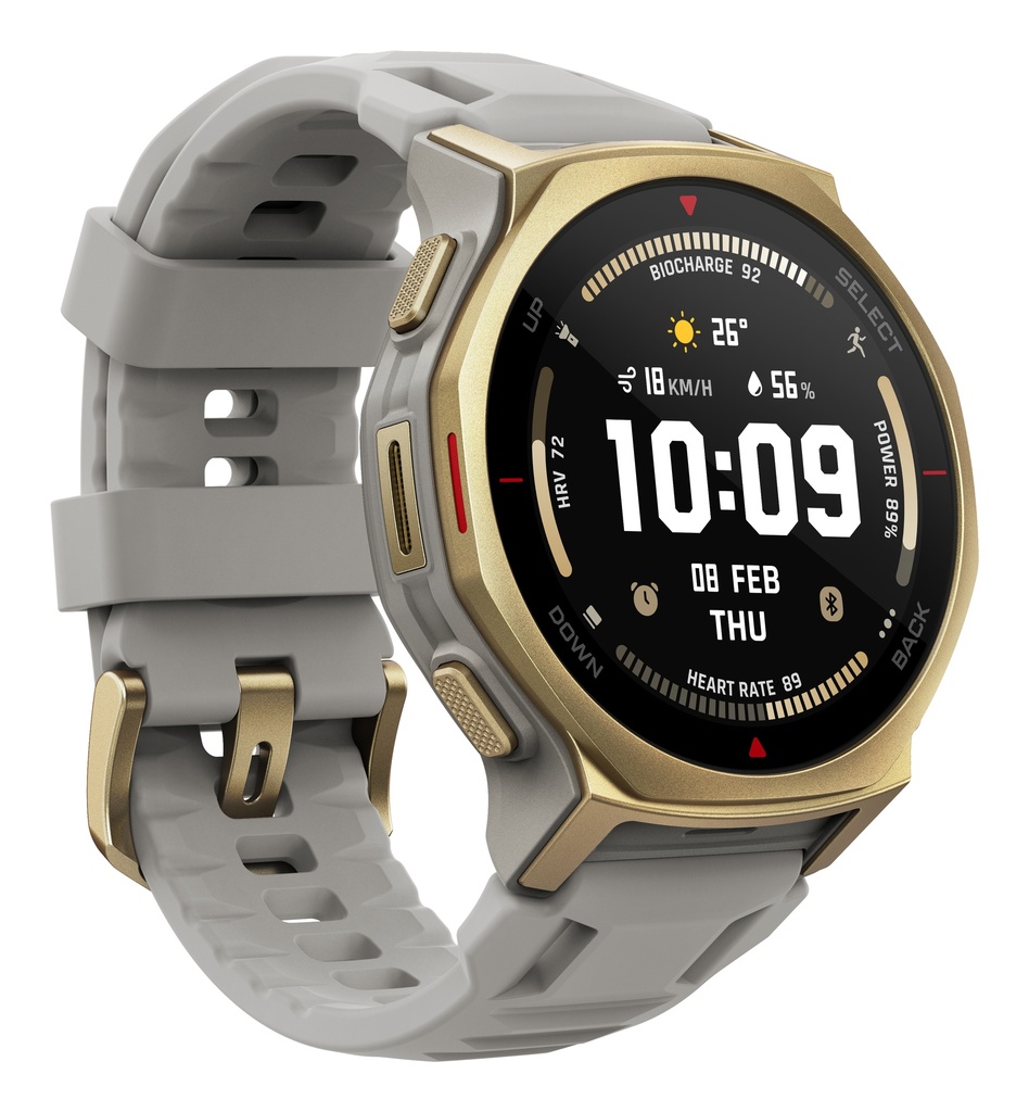 Amazfit T-Rex 3 Pro 44mm snjallúr, Arctic Gold - image 5 [32295e4749]