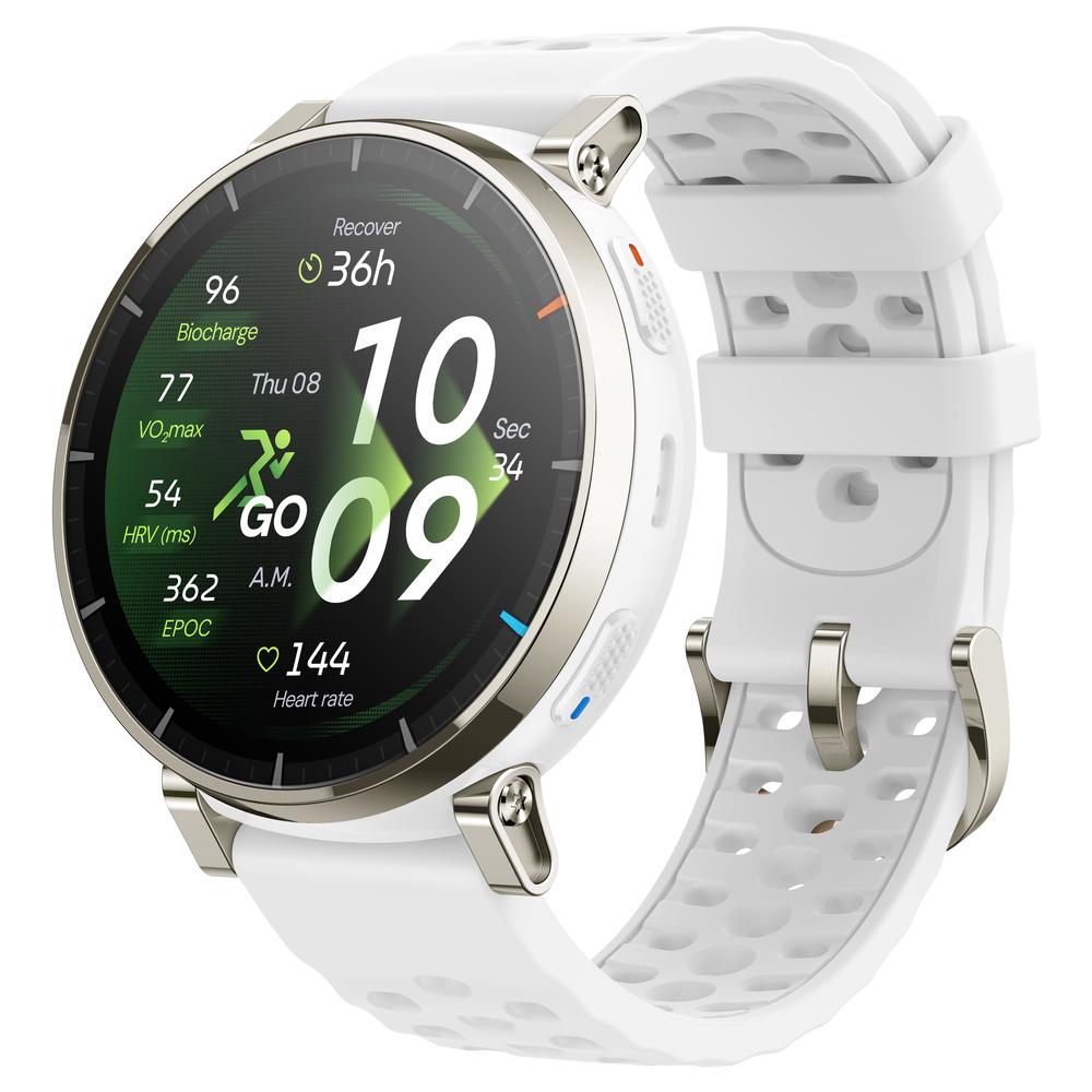 Amazfit Active 3 snjallúr, Aero White - image 4 [855cb582ca]