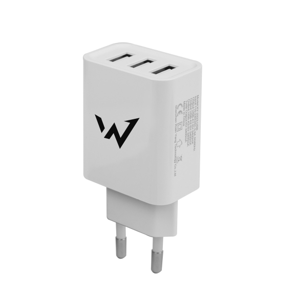 15W Energizer Wonder 3x USB-A hleðslutæki, hvítt - image 2 [1e33a8b6b9]