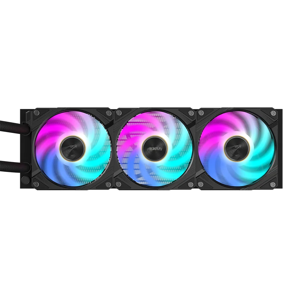 Gigabyte Aorus Waterforce X II 360mm RGB AIO LCD vatnskæling, svört - image 6 [e63e2918b0]