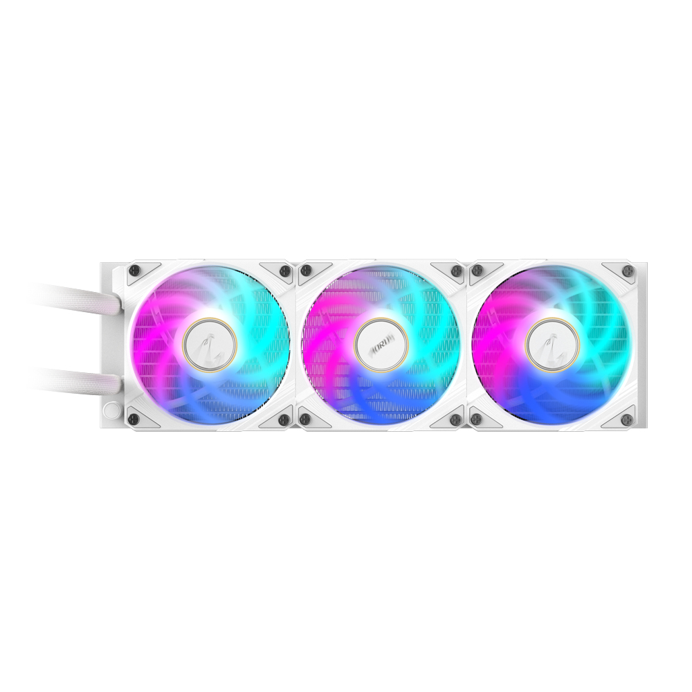 Gigabyte Aorus Waterforce X II 360mm RGB AIO LCD vatnskæling, svört - image 7 [6fae6b3300]