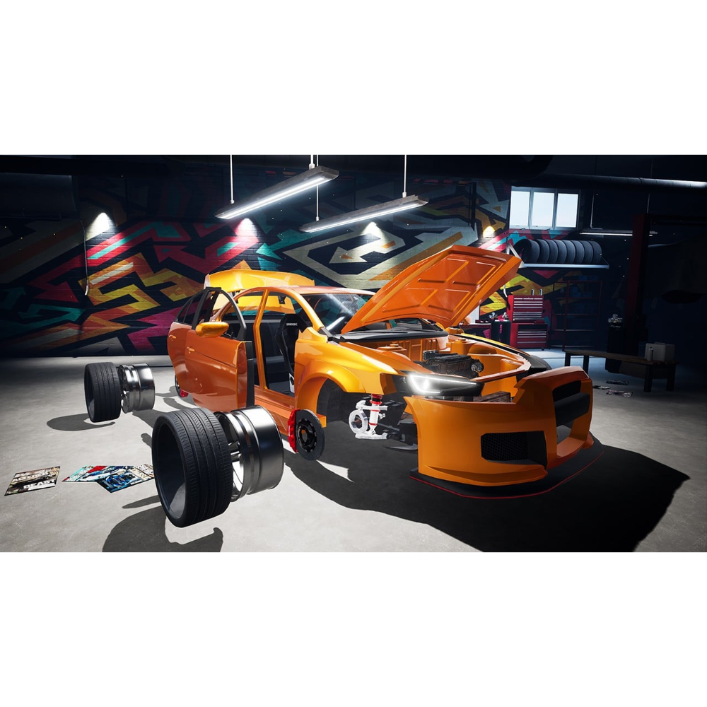 Super Street: Racer Game með 2.stk. Kappakstursstýri - Nintendo Switch 2 tölvuleikjapakki - image 5 [8654ccf1dc]