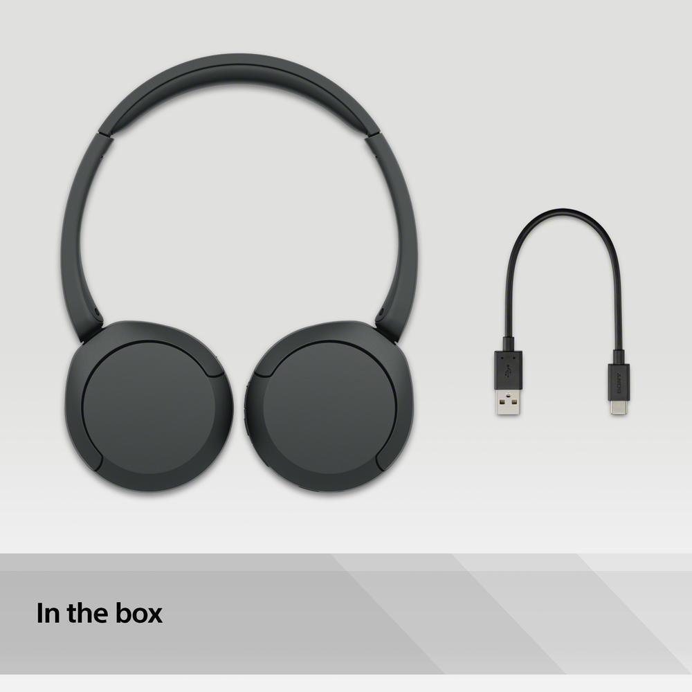 Sony WH-CH520 Bluetooth 5.2 heyrnartól, allt að 50klst, svört - image 12 [306aded7db]