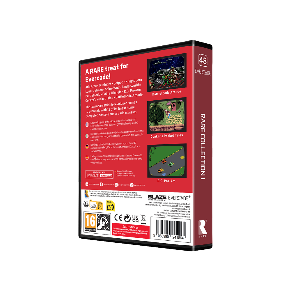 Evercade Cartridge - Rare Collection1 - image 6 [5d42f7c72e]