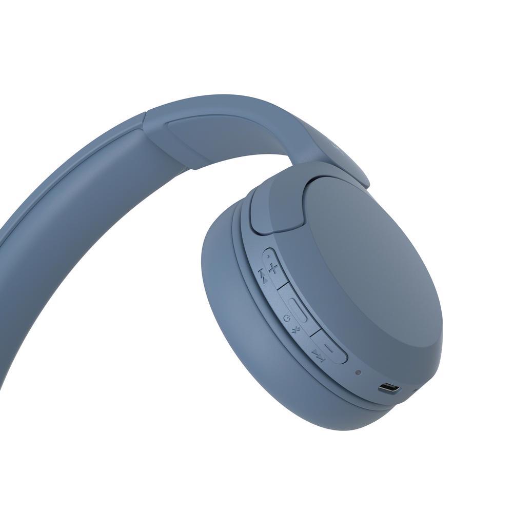 Sony WH-CH520 Bluetooth 5.2 heyrnartól, allt að 50klst, blá - image 7 [da13932a35]