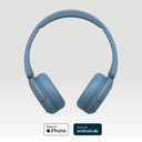 Sony WH-CH520 Bluetooth 5.2 heyrnartól, allt að 50klst, blá - image 12 [0988a75dde]