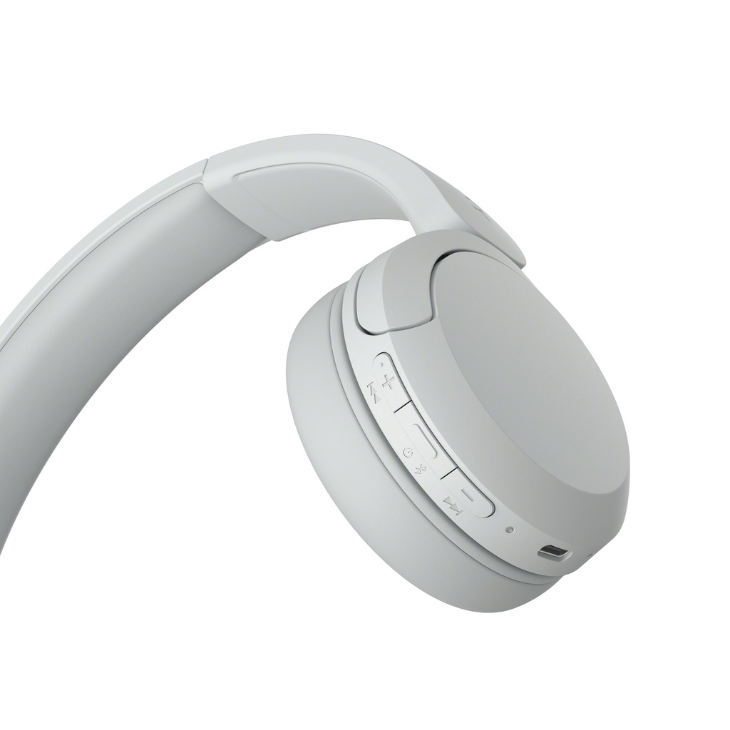 Sony WH-CH520 Bluetooth 5.2 heyrnartól, allt að 50klst, hvít - image 9 [301936ef99]