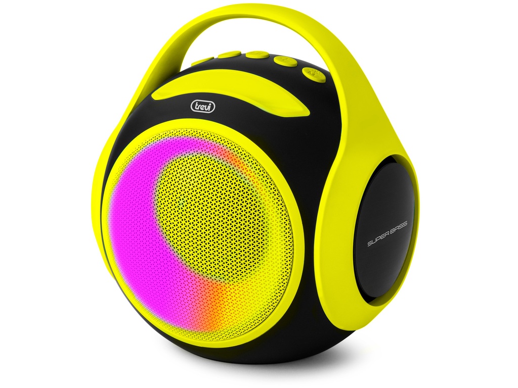 Trevi XR8A202 XR Jump RGB ferðahátalari með Bluetooth, gulur/svartur - image 2 [ae3d47638e]