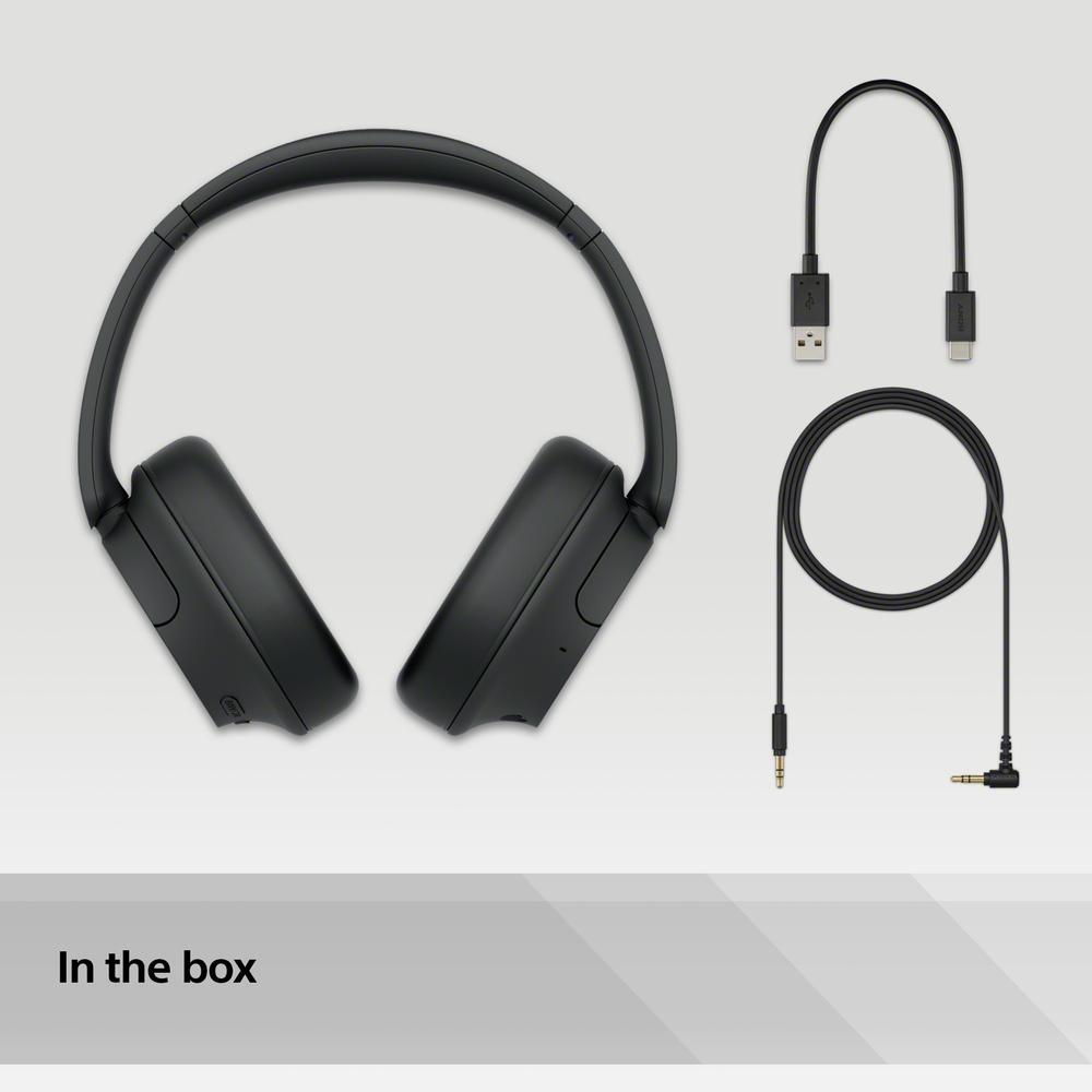 Sony WH-CH720 Bluetooth 5.2 V1 ANC heyrnartól, svört - image 20 [7157121873]