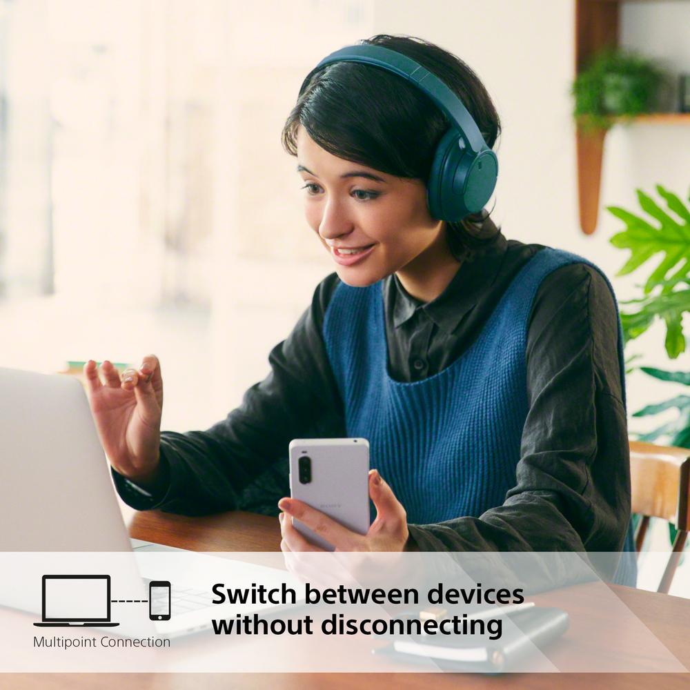 Sony WH-CH720 Bluetooth 5.2 V1 ANC heyrnartól, blá - image 18 [7a62ffe0f9]