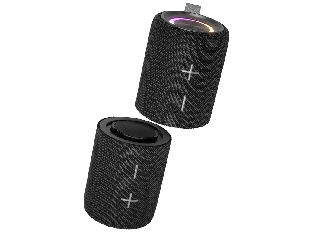 Trevi XSC 8A88B 2x15W 2in1 Bluetooth TWS RGB ferðahátalari, svartur - image 2 [14976593ef]