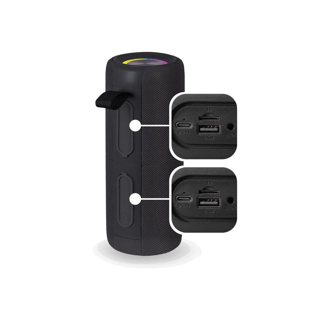 Trevi XSC 8A88B 2x15W 2in1 Bluetooth TWS RGB ferðahátalari, svartur - image 6 [f21b8eed7f]
