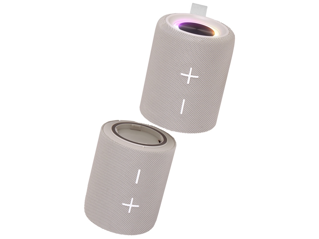 Trevi XSC 8A88B 2x15W 2in1 Bluetooth TWS RGB ferðahátalari, beige - image 2 [ef4791fd12]