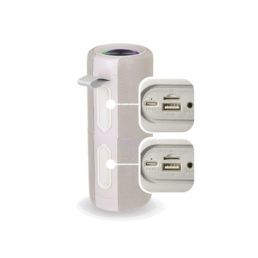 Trevi XSC 8A88B 2x15W 2in1 Bluetooth TWS RGB ferðahátalari, beige - image 8 [f404730f89]