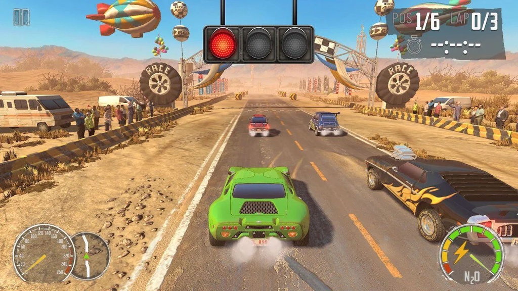 Maxx Tech Turbo Boost Racing Kit - Nintendo Switch 2 tölvuleikjapakki - image 17 [e3714f24e9]