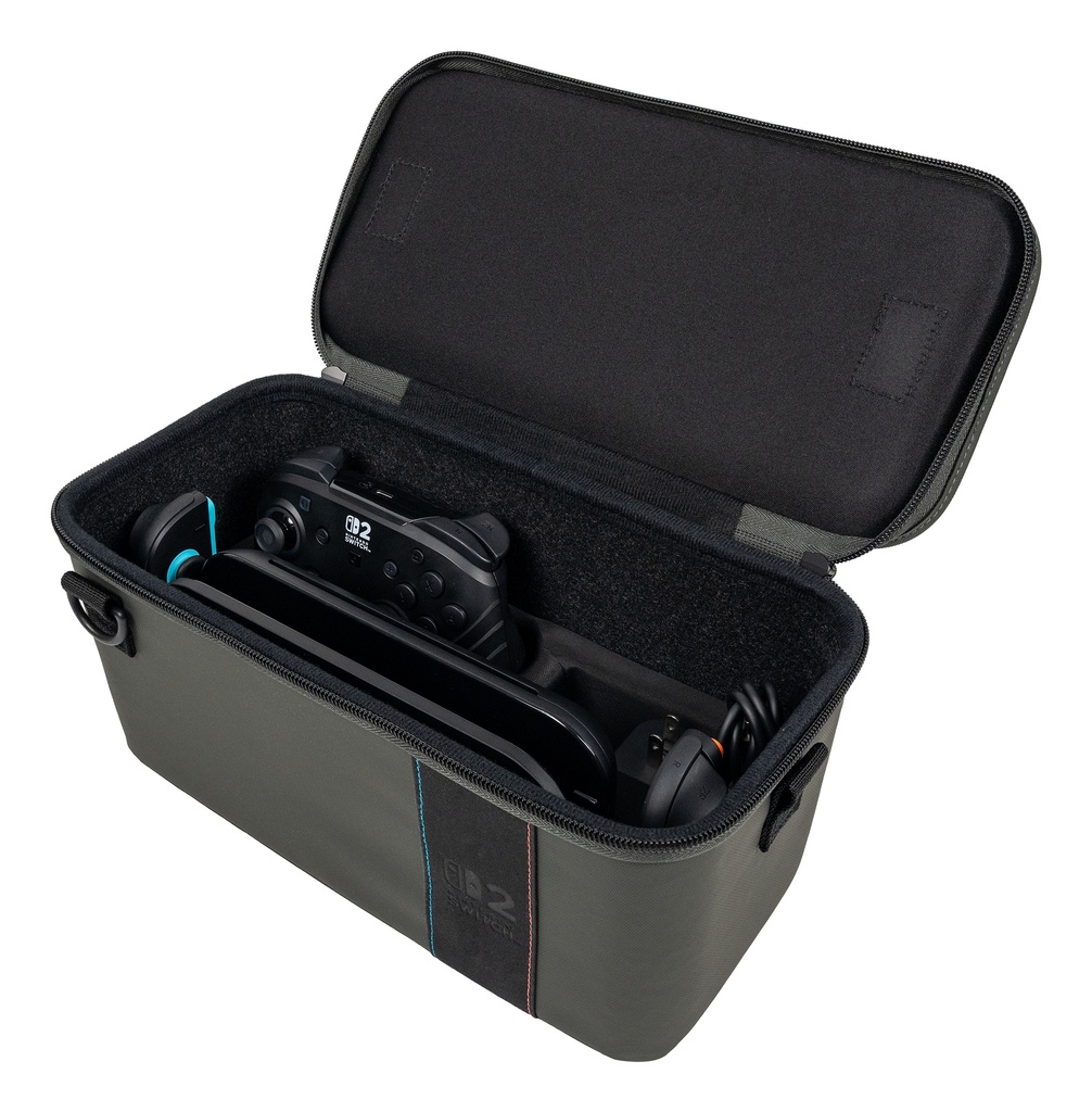 Turtle Beach PlayTrek 2in1 taska fyrir Nintendo Switch 2, Charcoal svört - image 9 [c33aeed4e3]