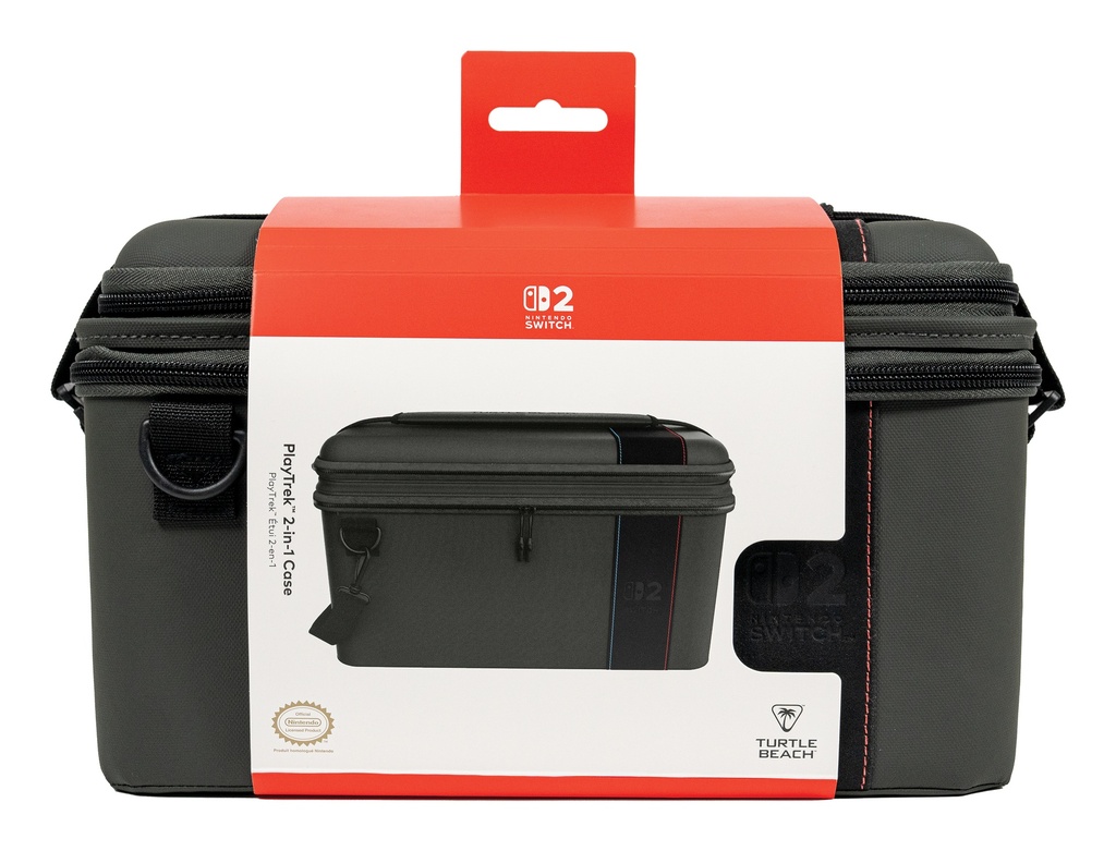Turtle Beach PlayTrek 2in1 taska fyrir Nintendo Switch 2, Charcoal svört - image 19 [79b1346c64]