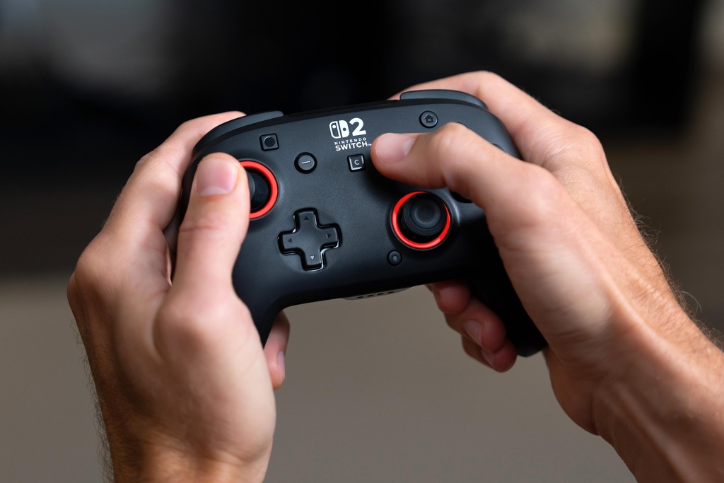 Turtle Beach Rematch þráðlaus stýripinni fyrir Nintendo Switch 2, Svört - image 19 [4654e7e1c8]