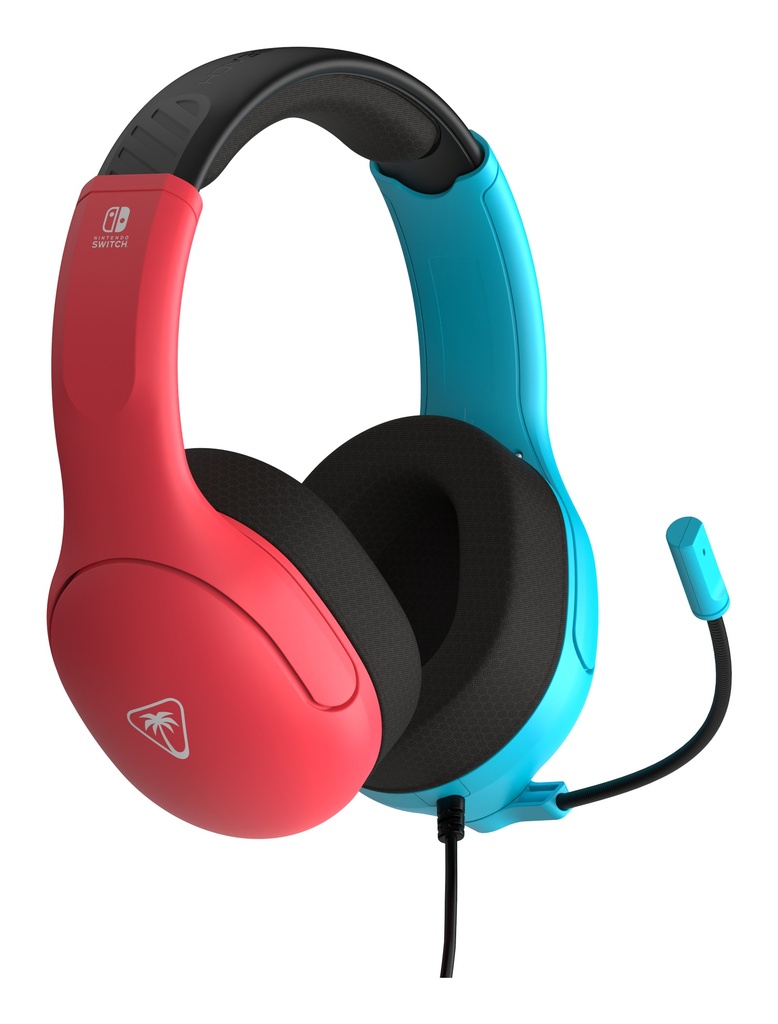 Turtle Beach Airlite Fit Switch 2 leikjaheyrnartól með hljóðnema, blá/rauð - image 2 [18766ca80e]