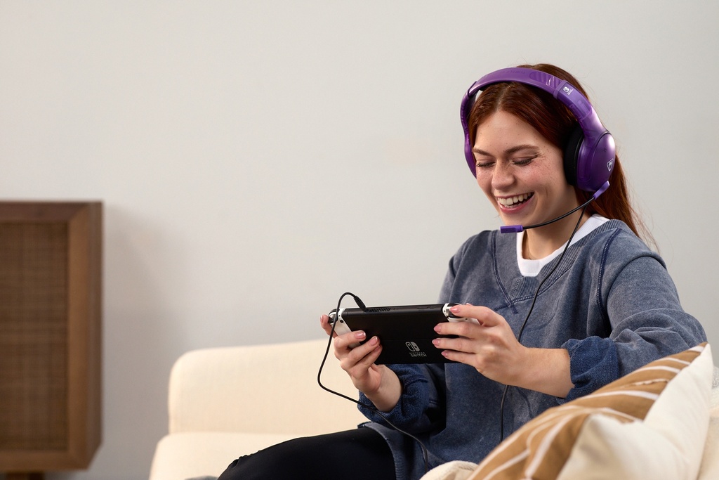 Turtle Beach Airlite Fit Switch 2 leikjaheyrnartól með hljóðnema, fjólublá - image 13 [31df0942e8]