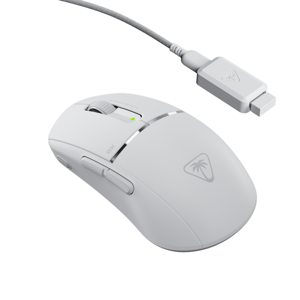 Turtle Beach Burst II Pro 8K Polling Rate þráðlaus leikjamús, hvít - image 3 [863ae8d4b8]