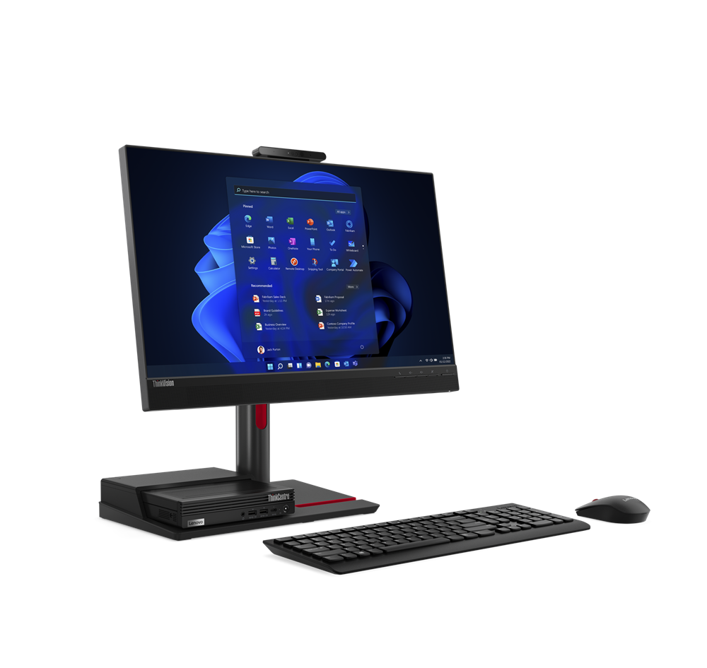 Lenovo ThinkCentre Tiny-in-One Flex 24v 24'' FHD IPS skjár, svartur - image 3 [8e23a4f846]