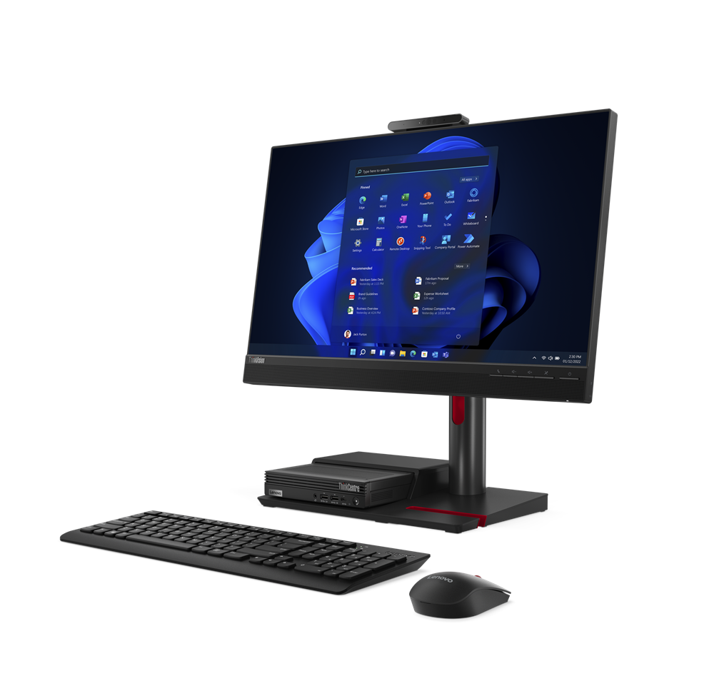 Lenovo ThinkCentre Tiny-in-One Flex 24v 24'' FHD IPS skjár, svartur - image 4 [cbefb2038e]