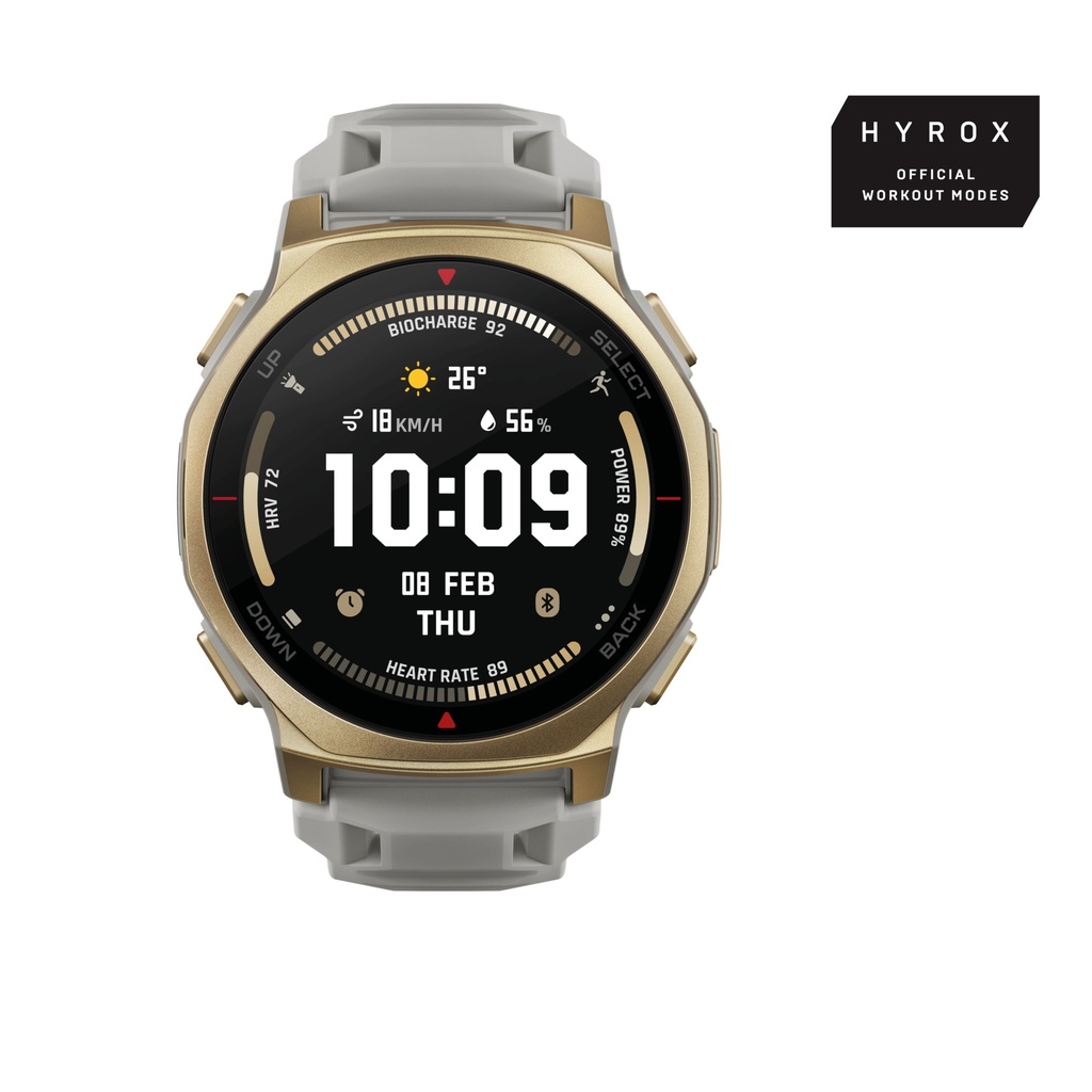 Amazfit T-Rex 3 Pro 44mm snjallúr, Arctic Gold - image 2 [4a46088162]
