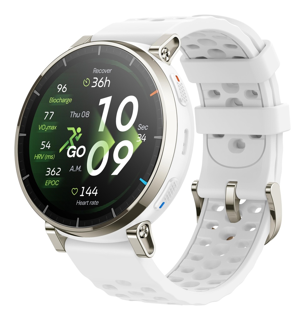 Amazfit Active 3 snjallúr, Aero White - image 3 [8d922bdc06]