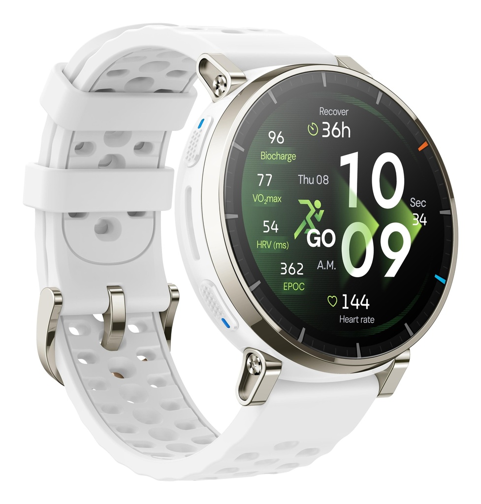 Amazfit Active 3 snjallúr, Aero White - image 5 [99edbcfbb7]