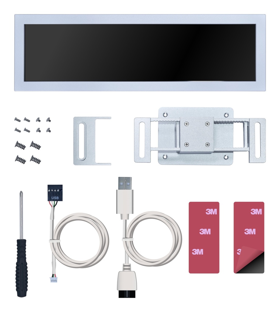 Lian-Li 8.8" Universal turnkassaskjár, hvítur - image 11 [8fabf1121f]