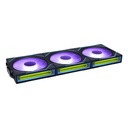 Lian-Li UniFan SL Infinity Wireless ARGB 120mm Reverse Blade kassaviftusett, svartar - image 4 [e34ac73b74]