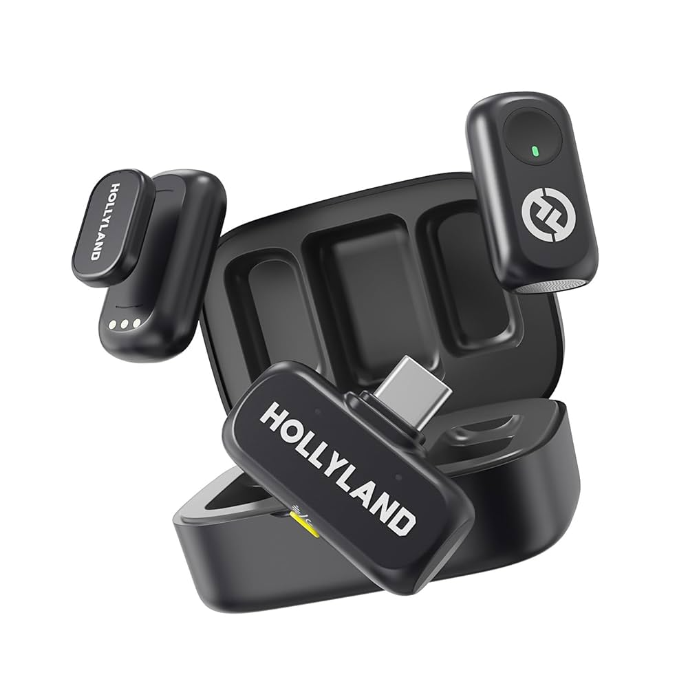 Hollyland Lark A1 Duo USB-C RX hljóðnemasett fyrir snjallsíma - image 2 [b34b920eee]