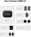 Hollyland Lark A1 Duo USB-C RX hljóðnemasett fyrir snjallsíma - image 20 [93ce04dad6]