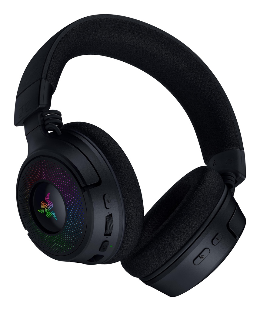 Razer Kraken V4 HyperSpeed þráðlaus THX RGB leikjaheyrnartól með hljóðnema, svört - image 3 [778e356006]
