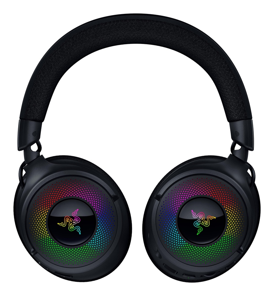 Razer Kraken V4 HyperSpeed þráðlaus THX RGB leikjaheyrnartól með hljóðnema, svört - image 5 [7b6383f14e]