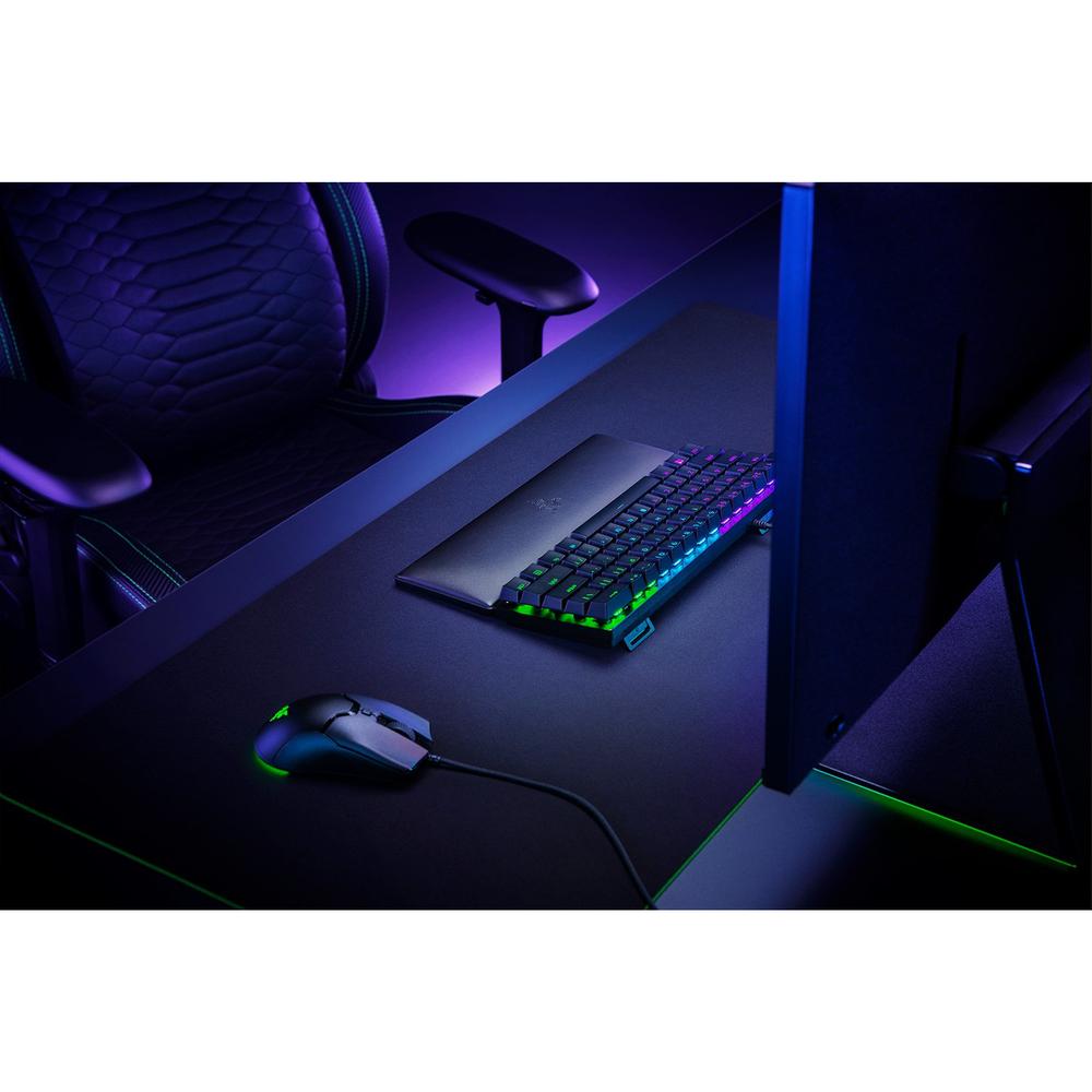 Razer Ergonomic lyklaborðsrenningur, stuðningspúði fyrir Mini lyklaborð, svart - image 6 [31ca91475a]