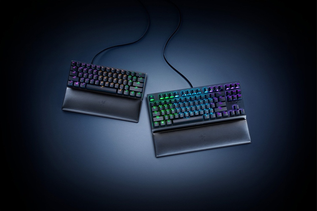 Razer Ergonomic lyklaborðsrenningur, stuðningspúði fyrir Mini lyklaborð, svart - image 7 [ace720585d]