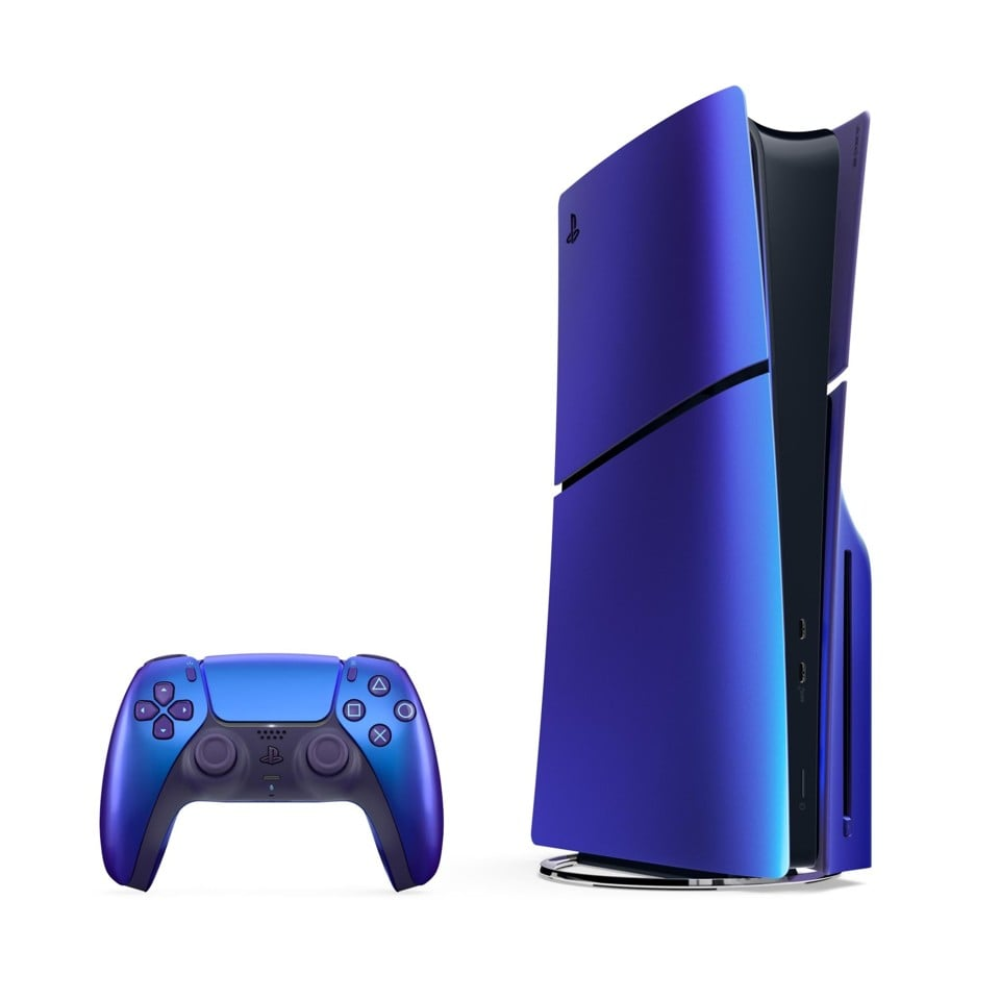 Playstation 5 Standard Slim Cover plötur, Chroma Indigo - image 4 [8ad818fa21]