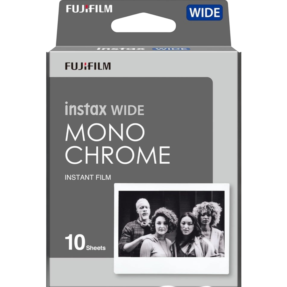 Fujifilm instax WIDE ljósmyndapappír, 1x10, Monochrome - image 2 [7c03413460]
